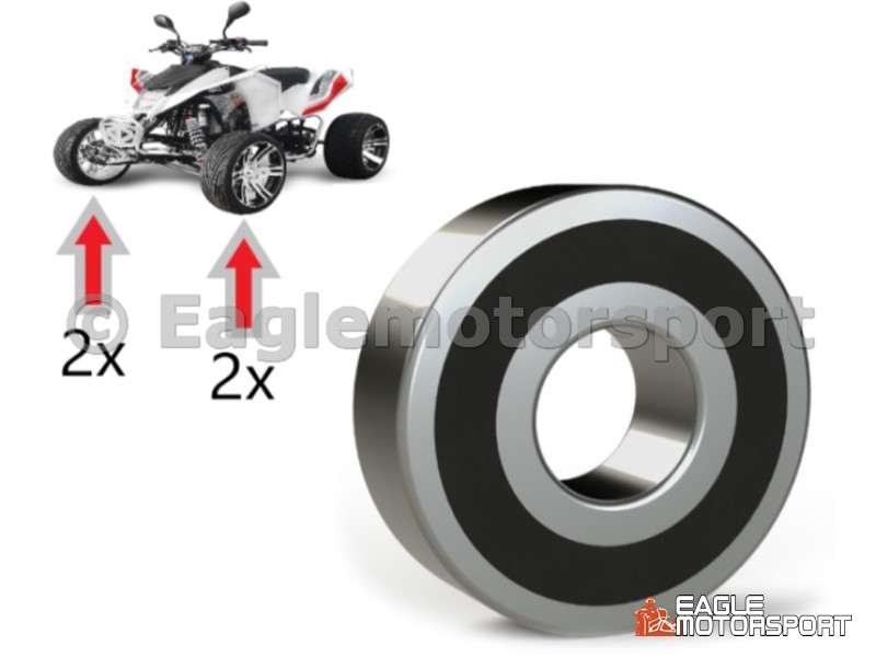 Voorwiel lager EGL (per 4 stuks)